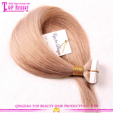 Cheap brazilian tape in hair extensions wholesale tape hair extensions 100% human hair